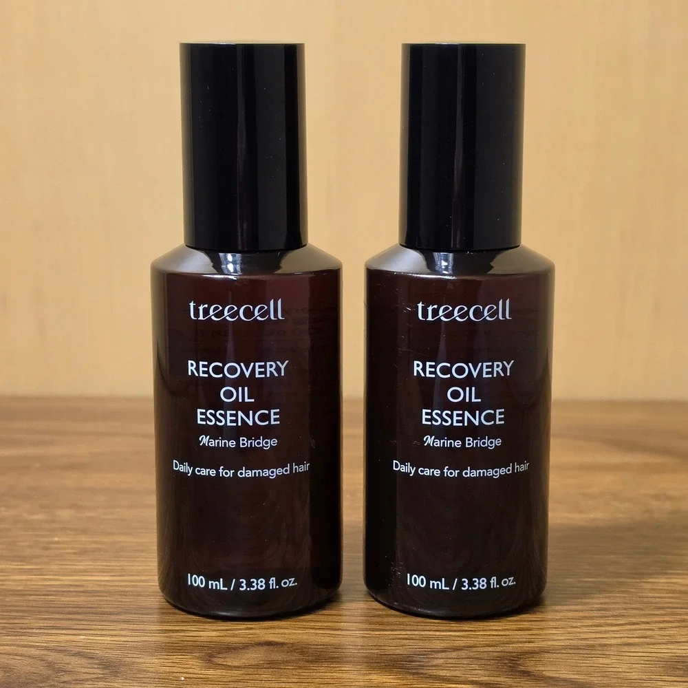 Treecell Recovery Oil Essence Marine Bridge 100ml x2 Hair Treatment New EXP 2028